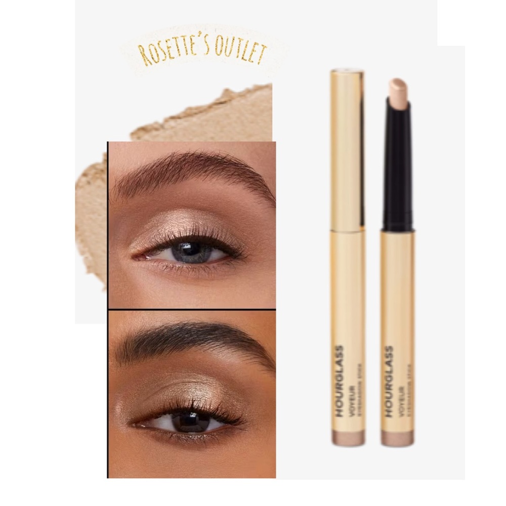 Hourglass “Moon” Shimmer Eyeshadow - pale Champagne